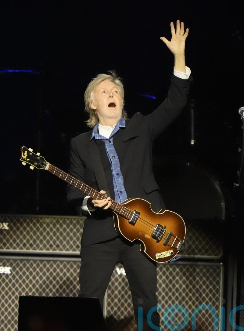 Sir Paul McCartney says ‘it’s good to be back’ as UK leg of tour begins
