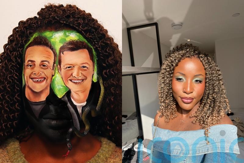 Make-up artist’s unique illusions go viral as she transforms her eyes into the mouths of stars including Ant and Dec
