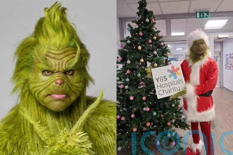 Yorkshire Grinch impersonator who eats onions and sugar glass dreams of replacing ‘hero’ Jim Carrey