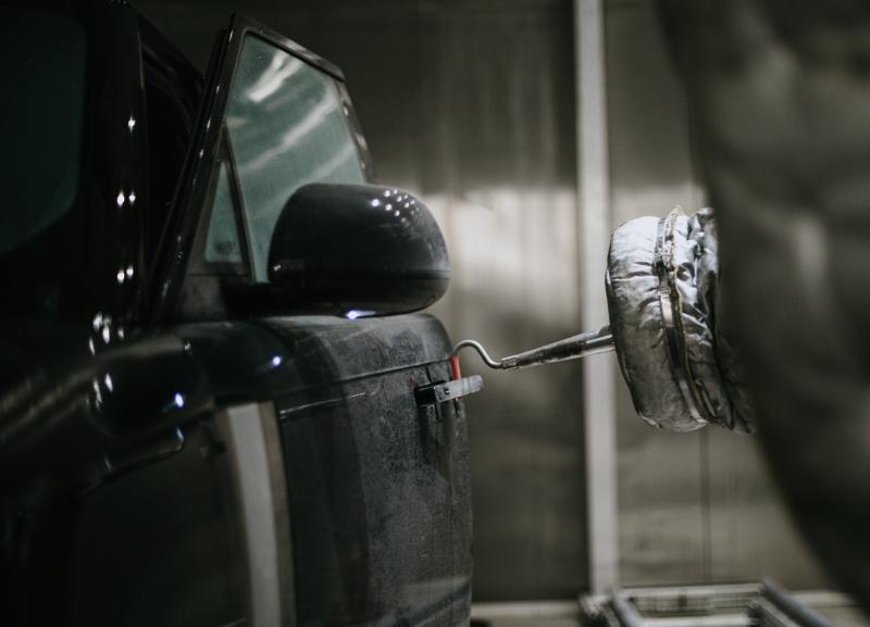JLR’s ‘Rudy’ robot ensures car doors don’t freeze up this Christmas