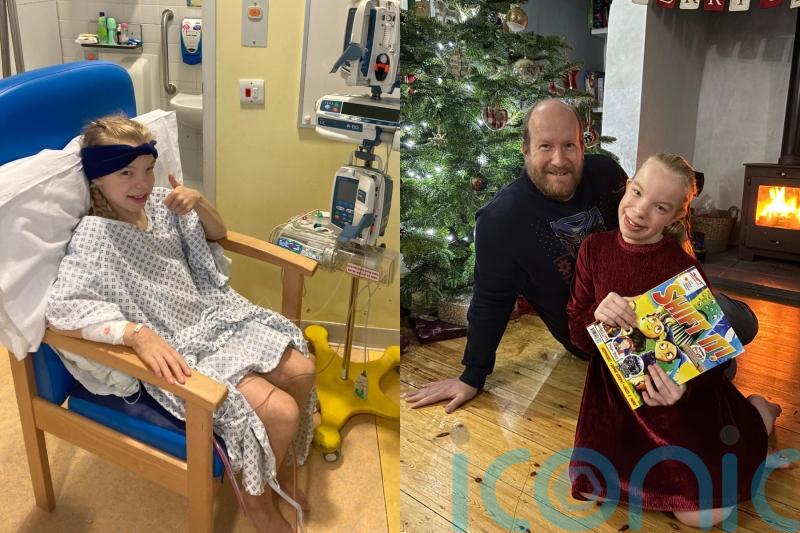 Girl, 12, whose body swelled by 10kg makes comic book for hospital which saved her life after dad’s kidney donation