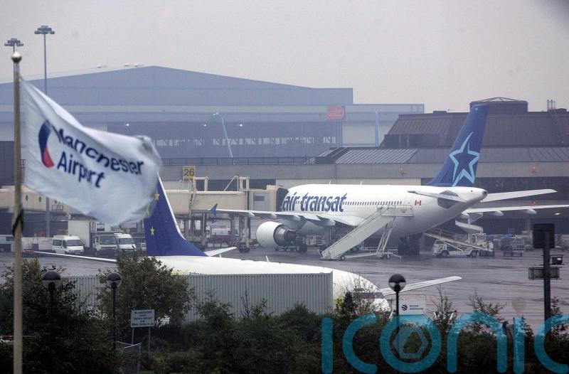 Timeline of events relating to incident at Manchester Airport