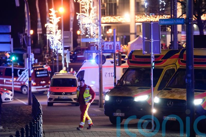 At least two people dead after car driven into crowd at German Christmas market