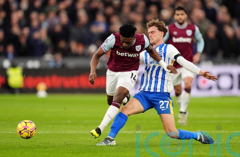 Mohammed Kudus earns draw for West Ham against Brighton