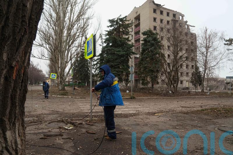 Russian fuel depot hit by Ukrainian drones for second time