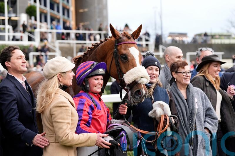 Racehorse dubbed country’s unluckiest finally wins after appeal for royal luck
