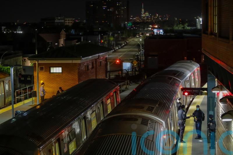 Man faces murder charge over death of woman set on fire in New York subway train