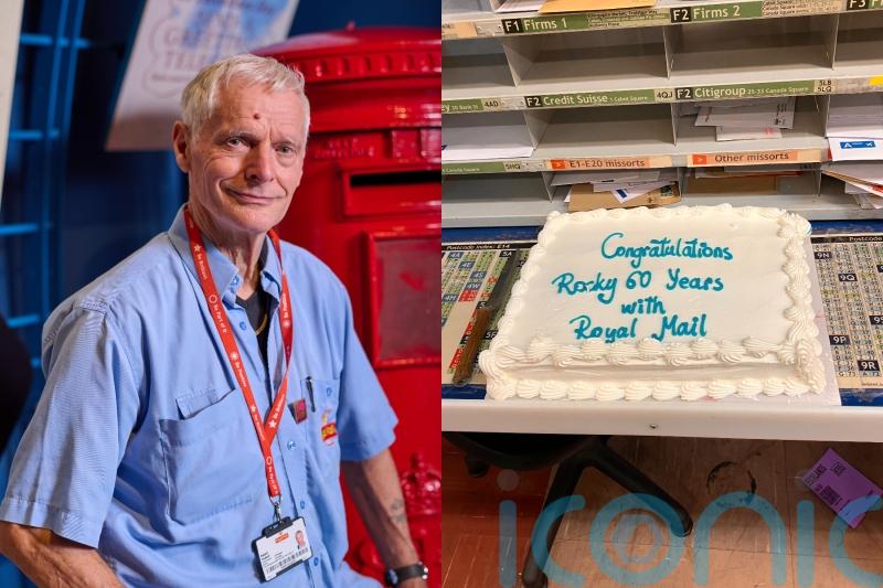 Britain’s longest-serving Royal Mail postman recalls delivering turkeys at Christmas as record 60 years comes to end