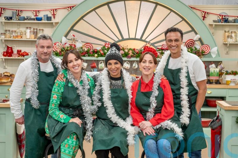 Soap star crowned winner of Great Christmas Bake Off special