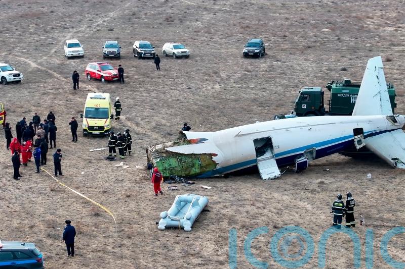 Four bodies recovered and dozens more feared dead after Kazakhstan plane crash