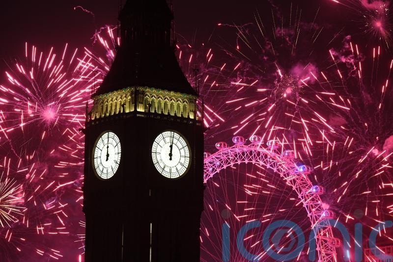 London defies weather with spectacular fireworks display to ring in 2025