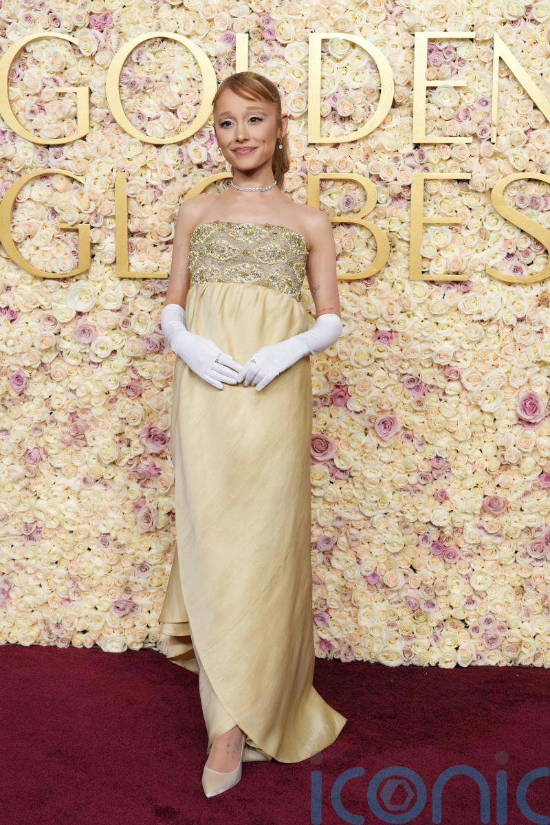 Ariana Grande leads colour trend with 1966 archival gown at Golden Globes