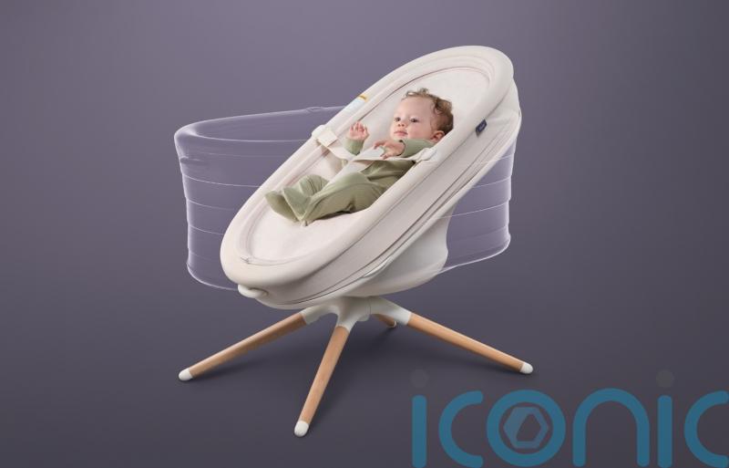 British tech firm Elvie unveils smart baby bouncer