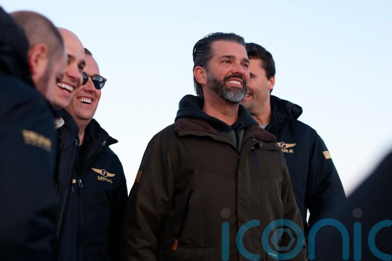 Donald Trump Jr lands in Greenland after father said US should own territory