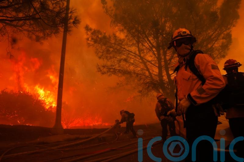 Hollywood cancels film premieres as firefighters battle ‘extreme’ wildfire