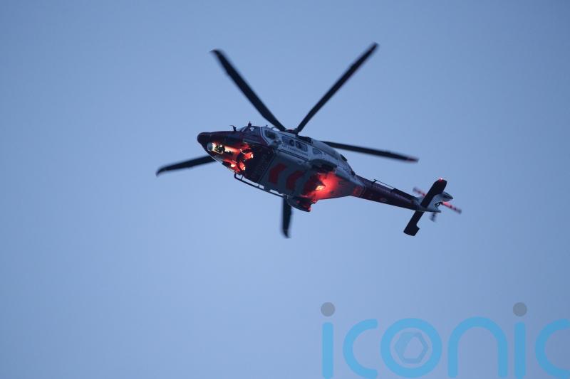 Oil rig worker airlifted during medical emergency