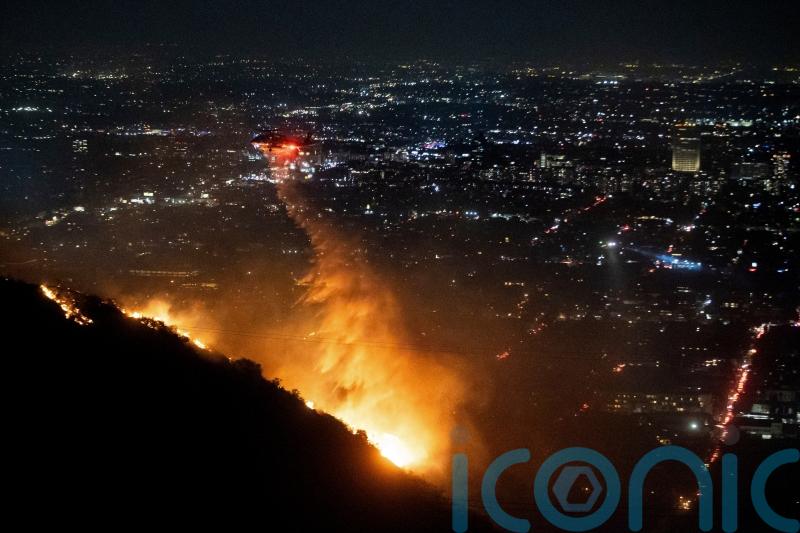 David and Victoria Beckham among stars sending support as fires rage across LA