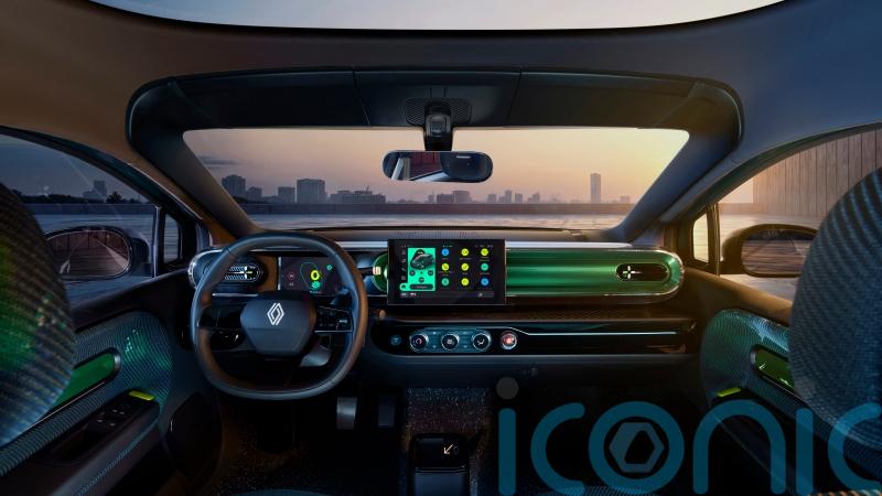 Renault reveals interior of its Twingo concept at Brussels Motor Show