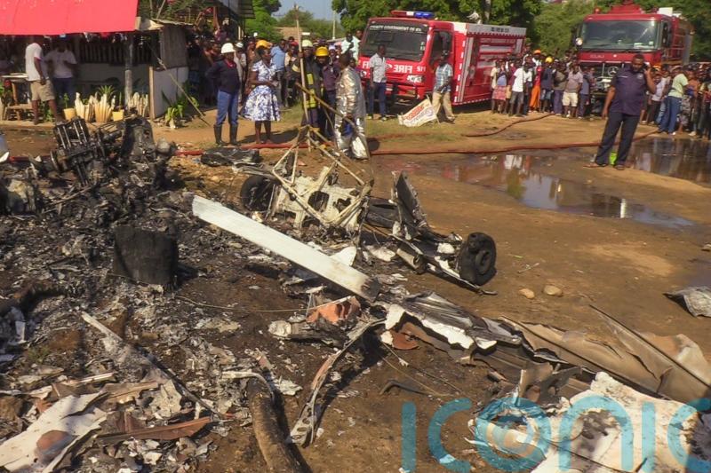Light aircraft crashes in Kenya, killing three people on the ground