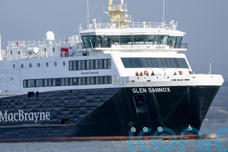 Long overdue ferry Glen Sannox completes trial run a day early