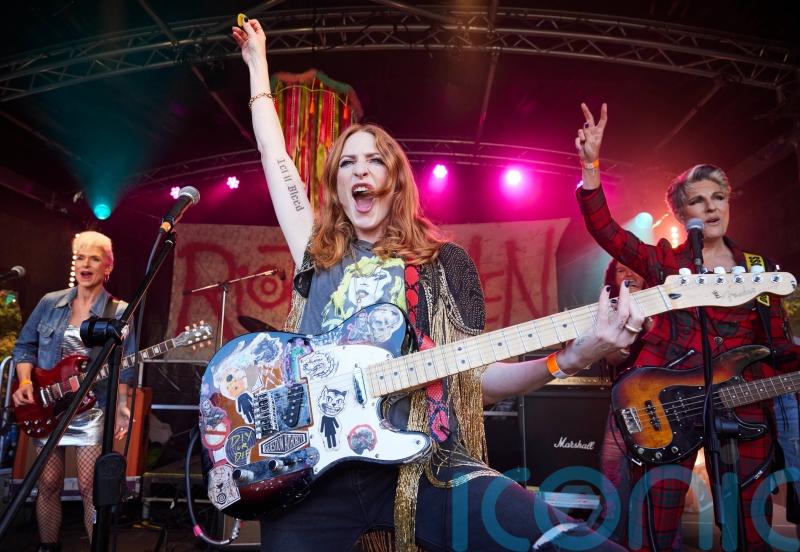 Tamsin Greig and Rosalie Craig become punk rockers in first look at new drama
