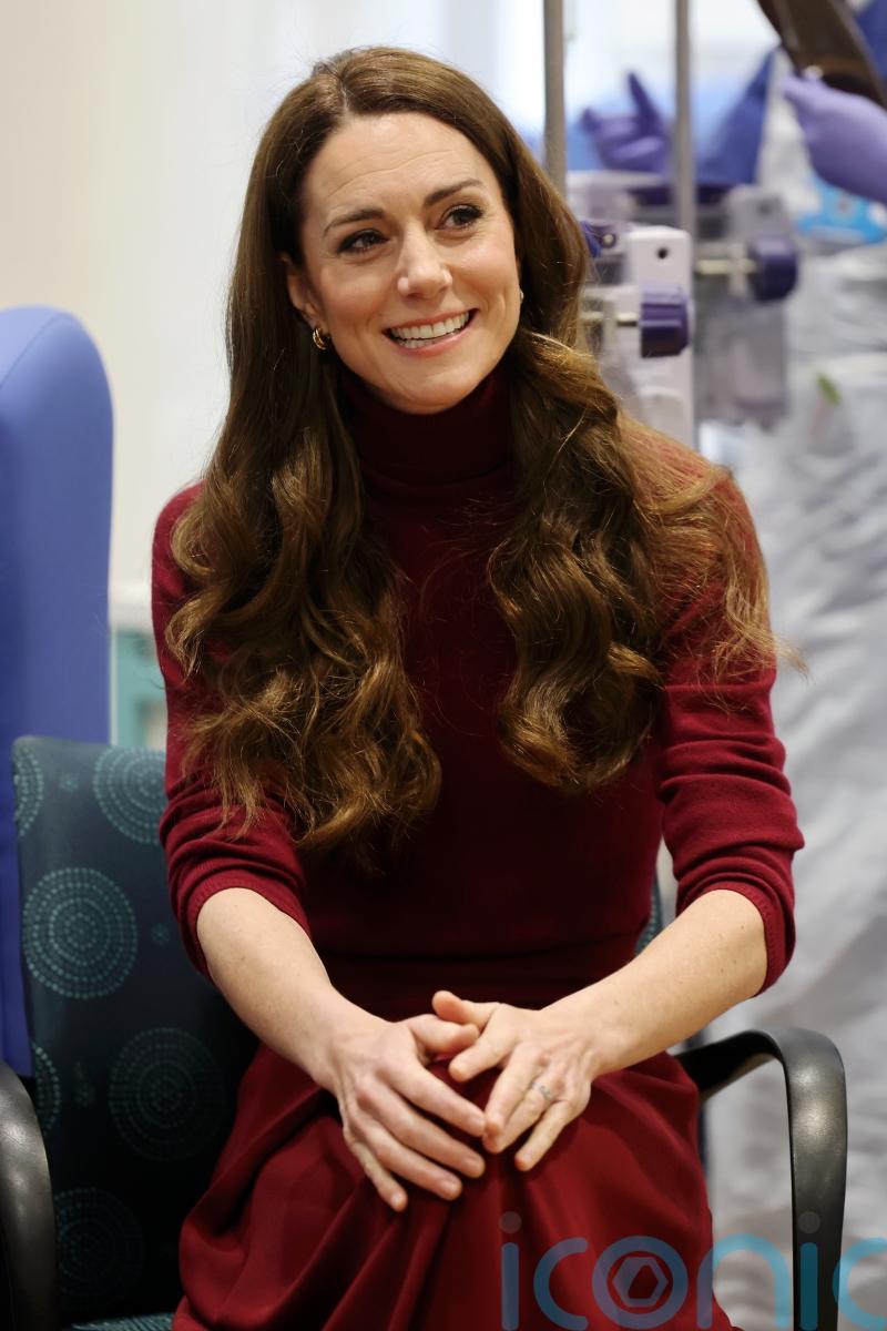 Kate opens up about chemotherapy port as she shares experiences with patients