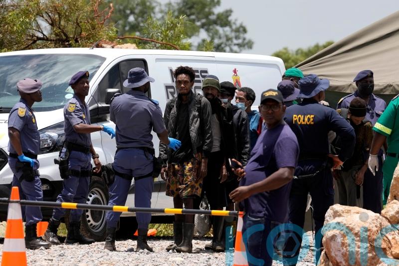 South African police end mine rescue operation with at least 78 dead