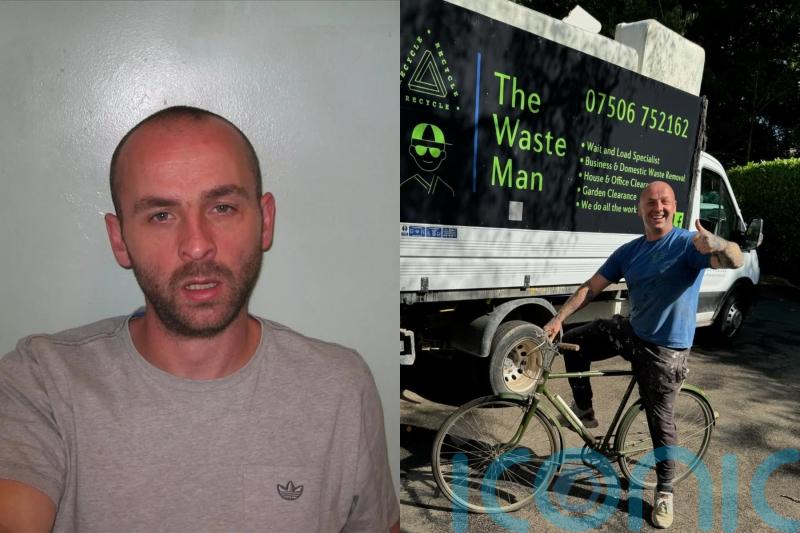 Dad who will celebrate ‘eight years free’ from prison is ‘loving’ life after setting up business called The Waste Man