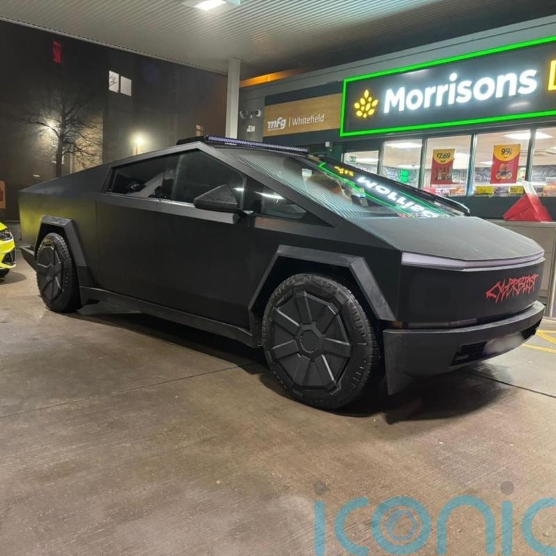 Tesla Cybertruck seized after being unlawfully driven on UK roads