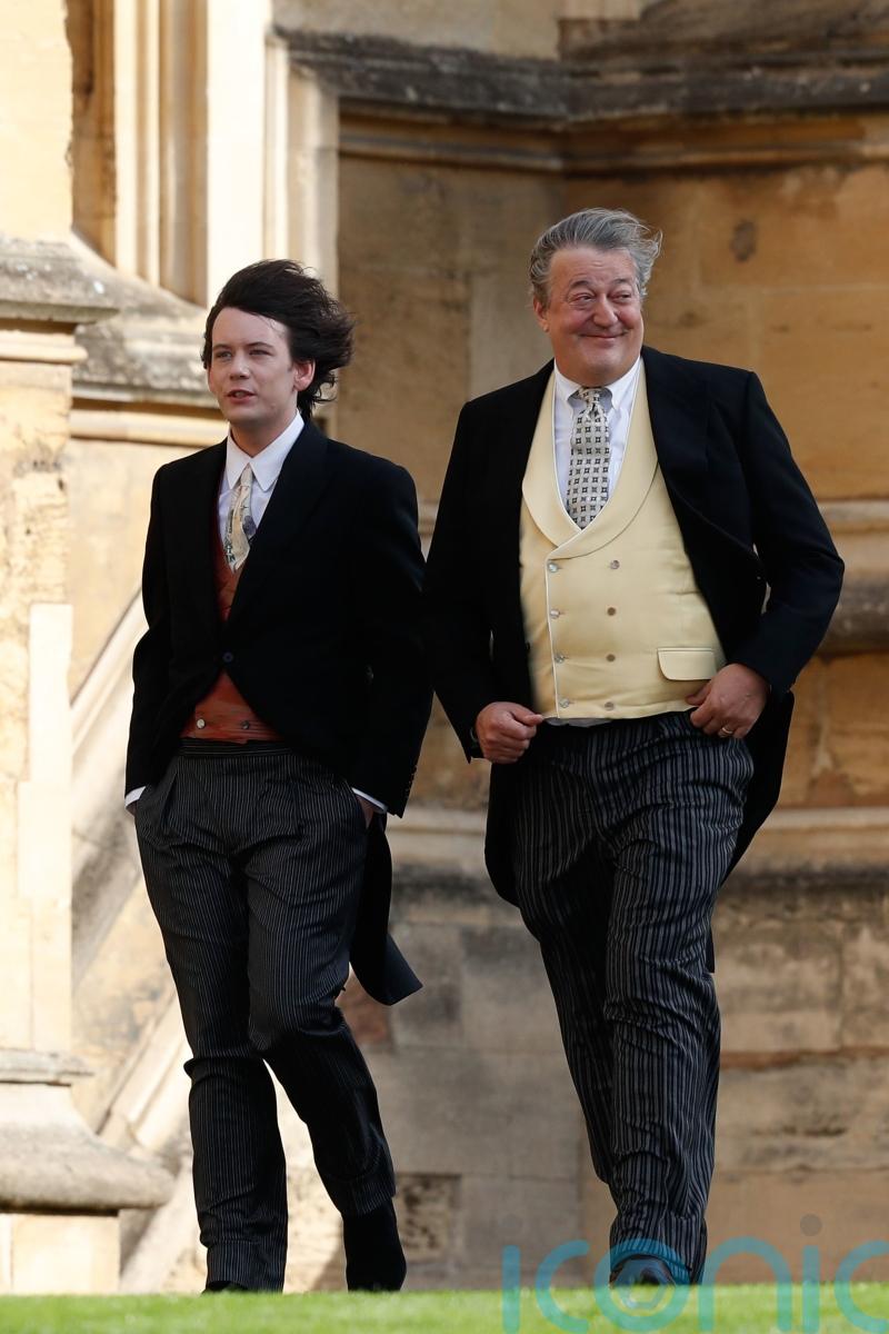 Stephen Fry celebrates ’10 happy years’ of marriage to comedian Elliott Spencer