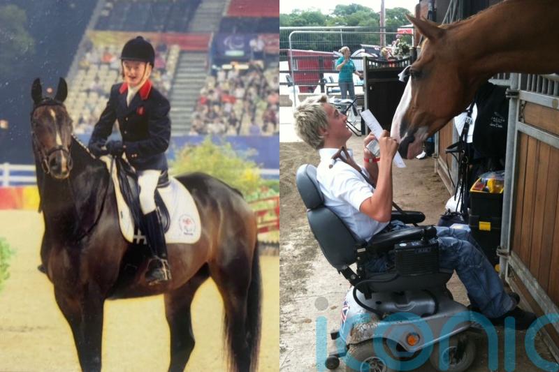 Former Paralympic horse rider faces paralysis due to ‘crumbling’ spine but would not change his time at top of his sport
