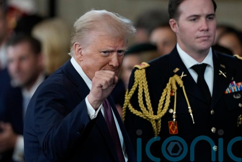 A look at false and misleading claims Trump made during his inaugural address