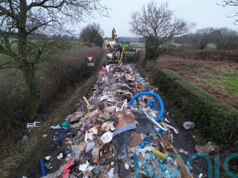 Council appeals for help to trace fly-tippers who cut off homes and businesses
