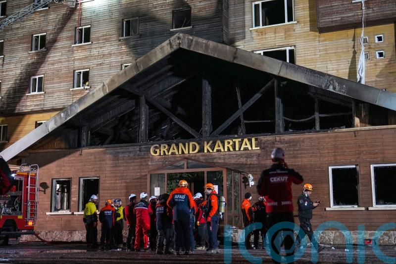 At least 76 people killed in hotel fire at ski resort in Turkey