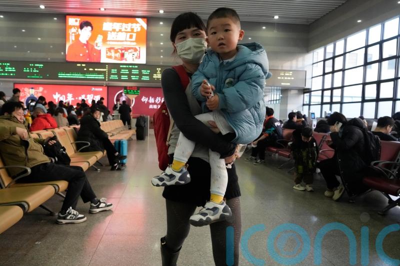 China’s Lunar New Year travel rush kicks into high gear