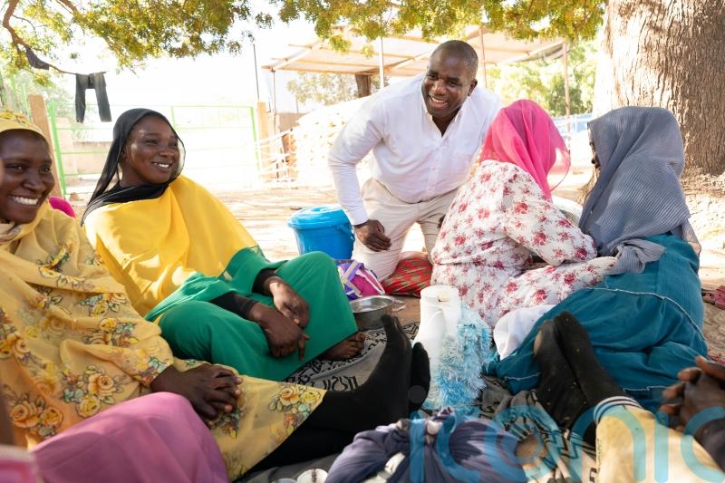 Lammy: UK to give £20m more in aid funding for Sudan refugees