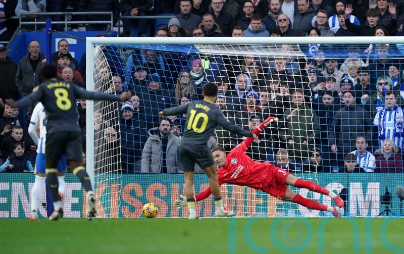Controversial Iliman Ndiaye penalty earns Everton hard-fought win over Brighton