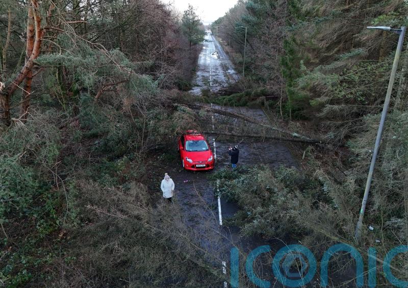 Strong winds and heavy rain approaching UK as Eowyn dies down