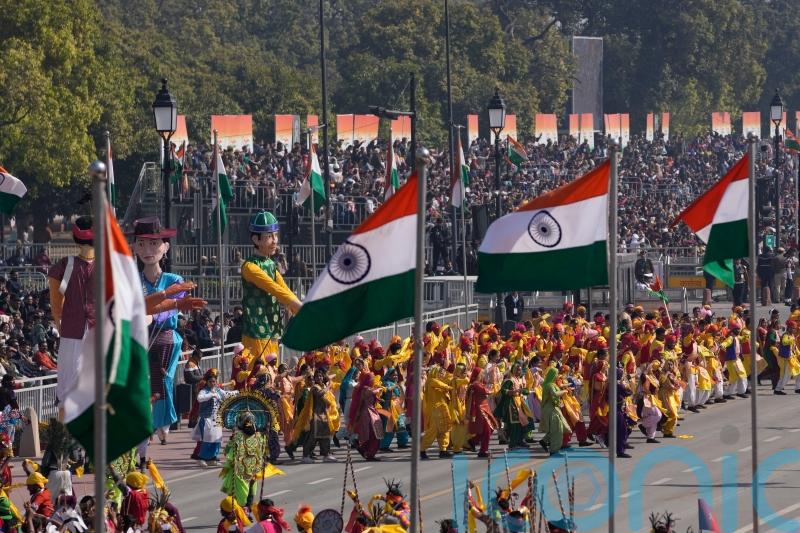 Tens of thousands watch parade celebrating India’s 76th Republic Day