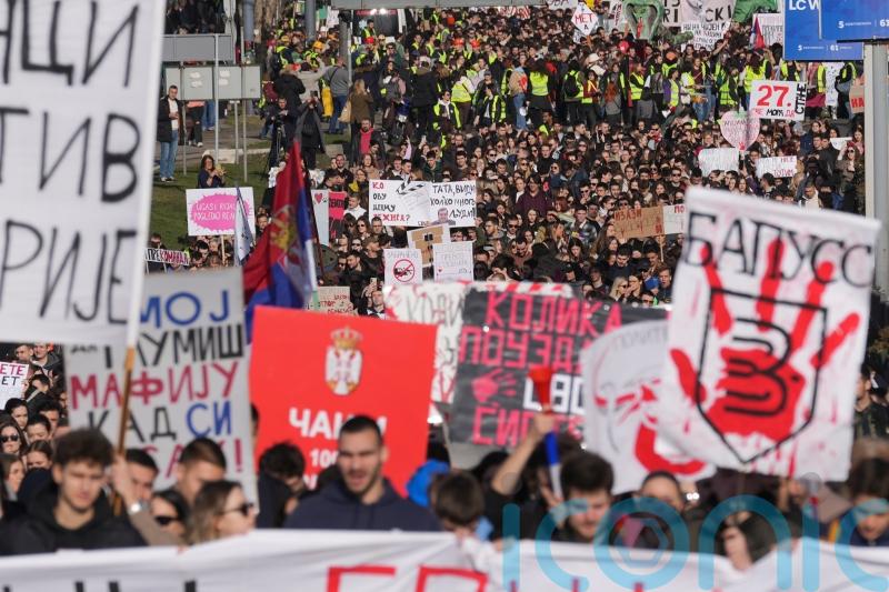 Serbia’s prime minister resigns as anti-corruption protests grow