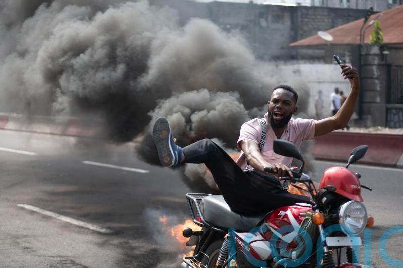 Protesters attack embassies in Congo’s capital as security forces slow rebels