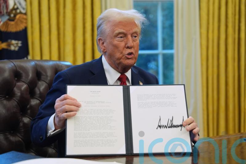 Trump says tariffs on Canada and Mexico coming over weekend