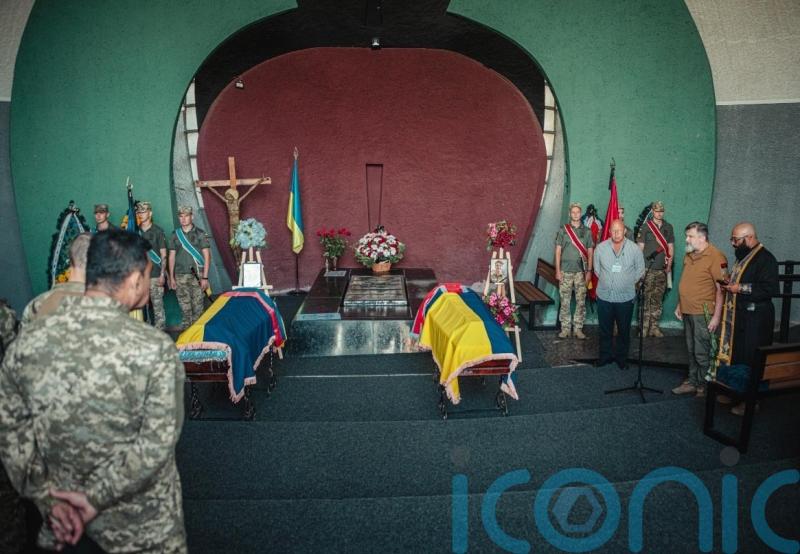 Father pays tribute to son killed by drone on first mission fighting in Ukraine