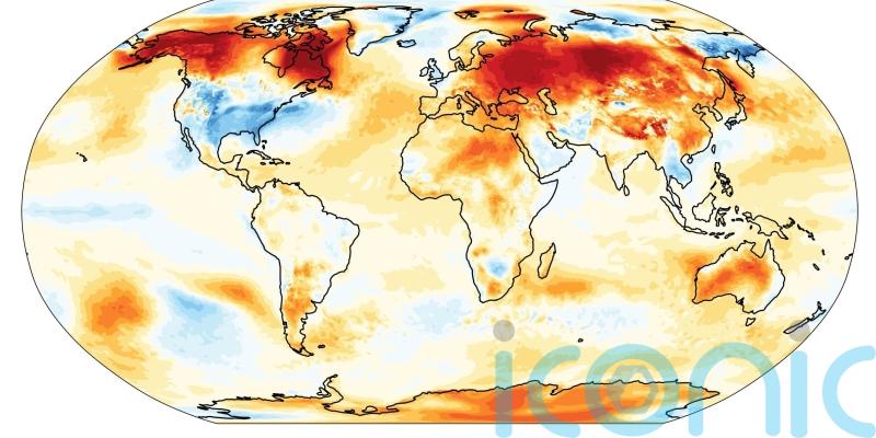 World sees record hot January with temperatures 1.75C above pre-industrial era