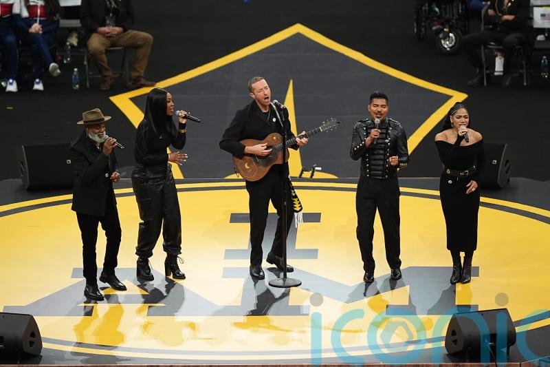 Chris Martin and Katy Perry motivate crowds at Invictus Games opening ceremony