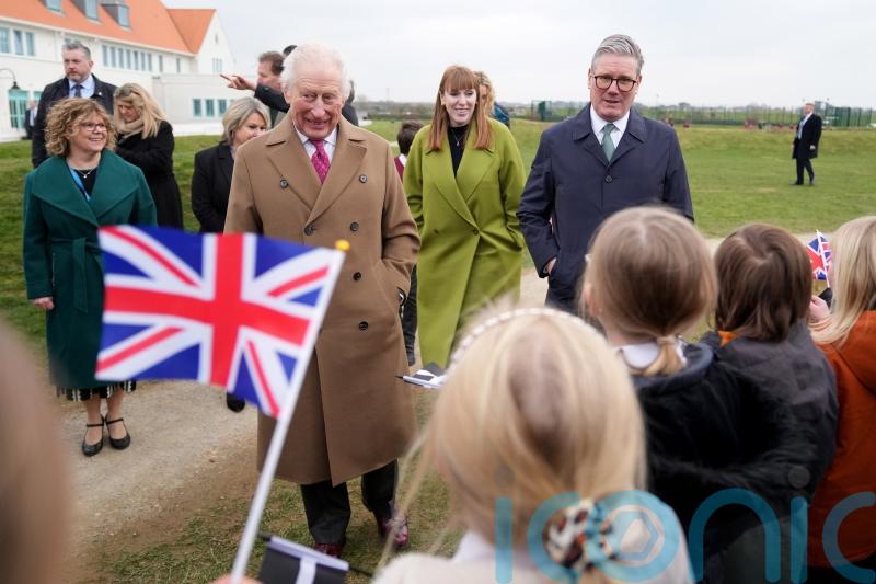 Prime Minister and deputy join King for tour of Cornwall housing scheme