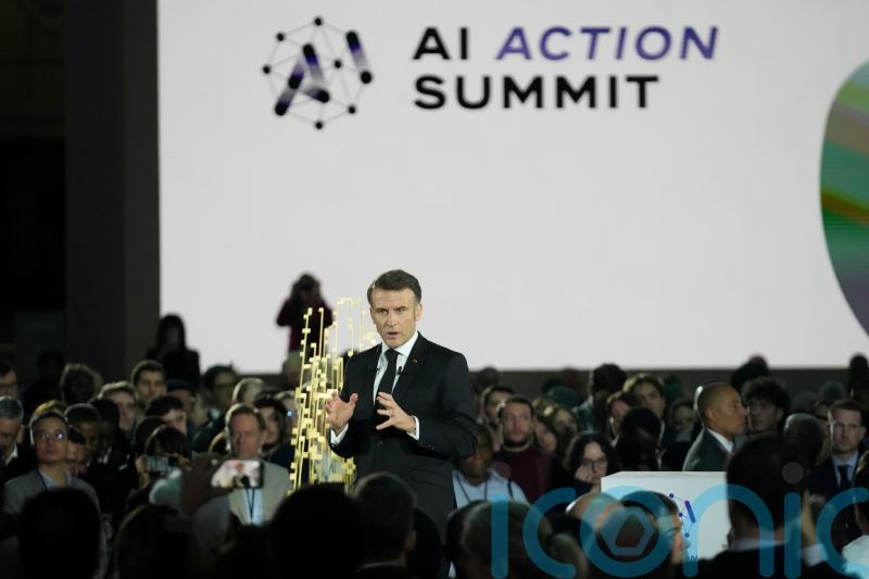 ‘Long live AI’: Macron pitches France as place to build AI over UK and US