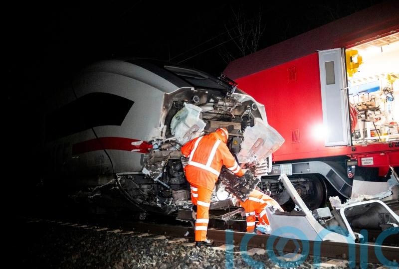 One dead, 25 injured after high-speed train and truck collide in Germany