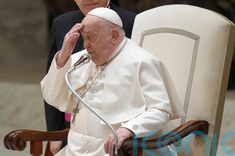 Pope spends quiet first night in hospital, Vatican says