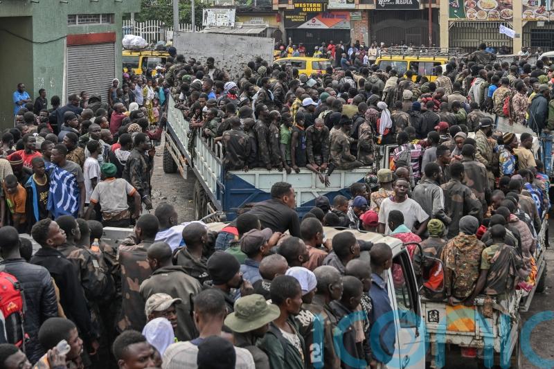 Chaos as Rwanda-backed rebels push toward eastern DR Congo’s second major city